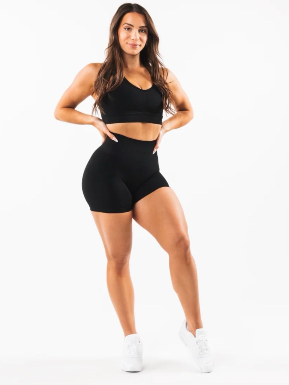 Alphabets Amplify Black Women’s Active Shorts